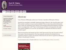 Tablet Screenshot of kentstaley.net
